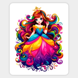 Young Princess Sticker